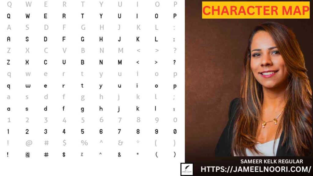 Sameer Kelk Regular download Urdu fonts by Jameel Noori
