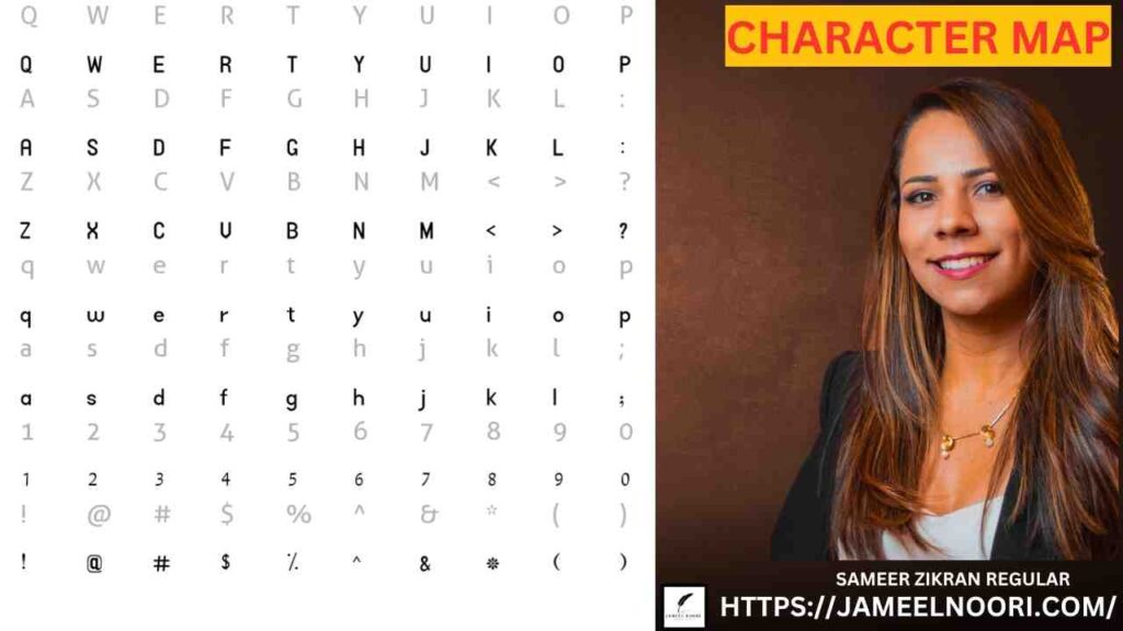 Download Urdu Font Sameer Zikran Regular by Jameel Noori