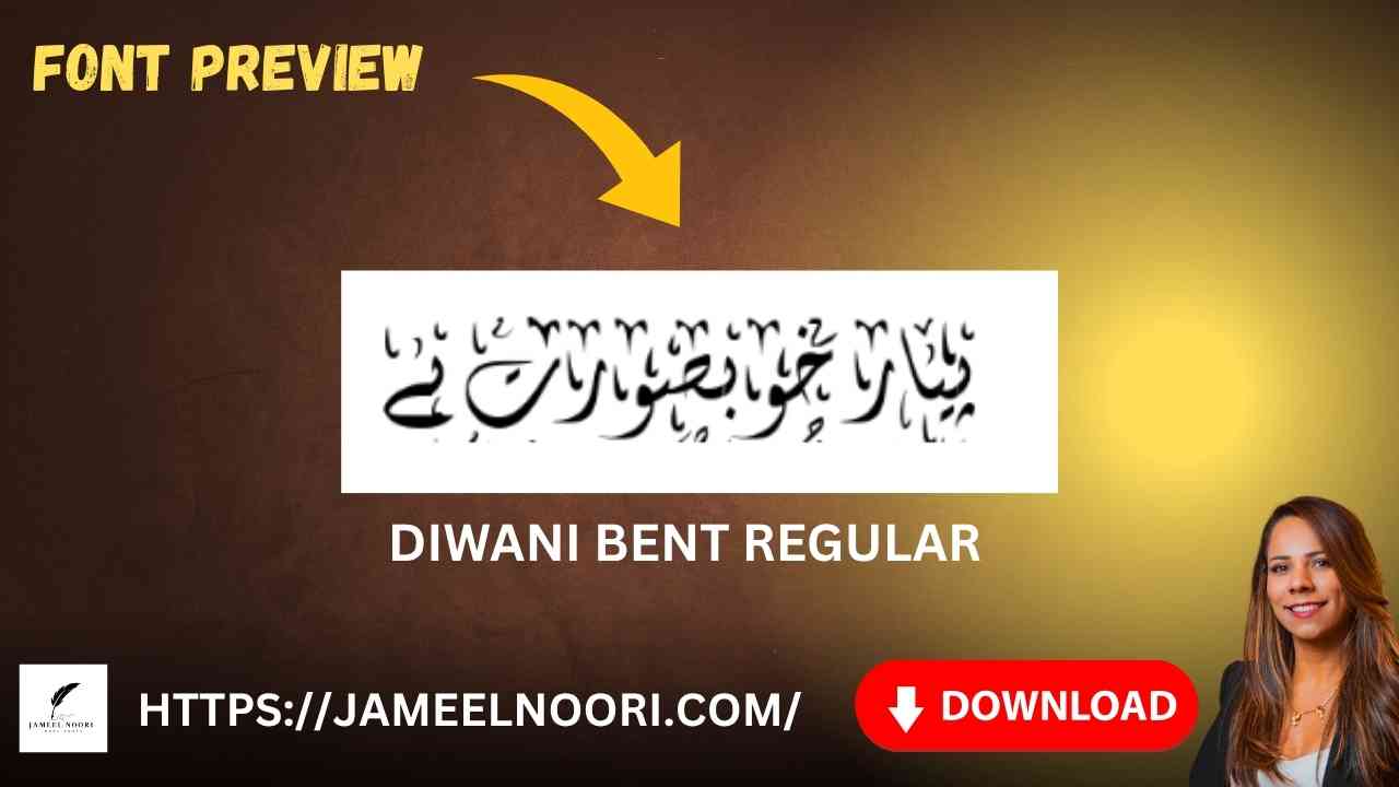 Download Urdu font Diwani Bent
