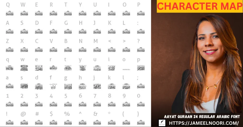 Aayat Quraan 24 Regular Arabic Font Sample – Arabic Font Download Preview